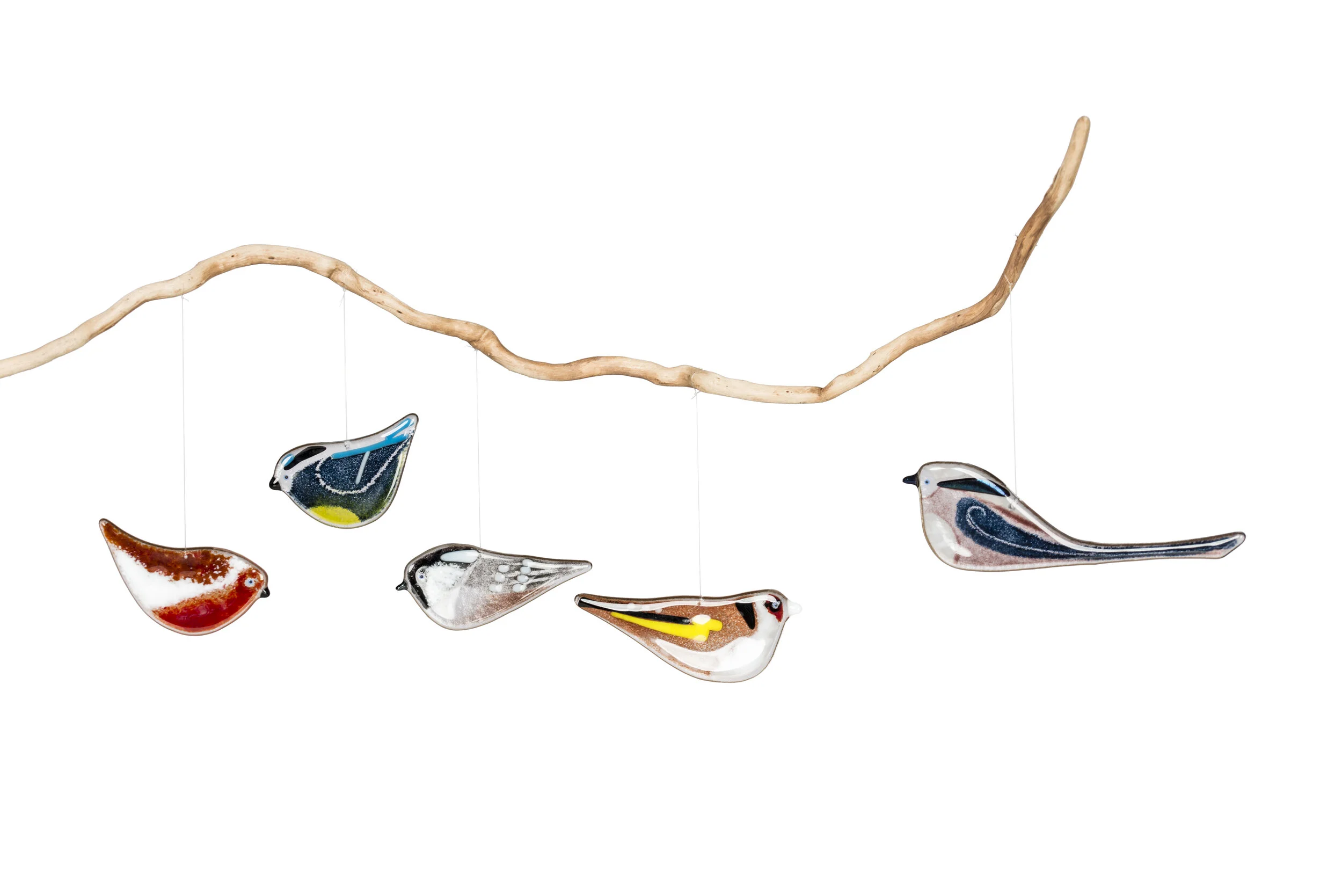 British Garden Bird range - Robyn Coetzee Glass Designs