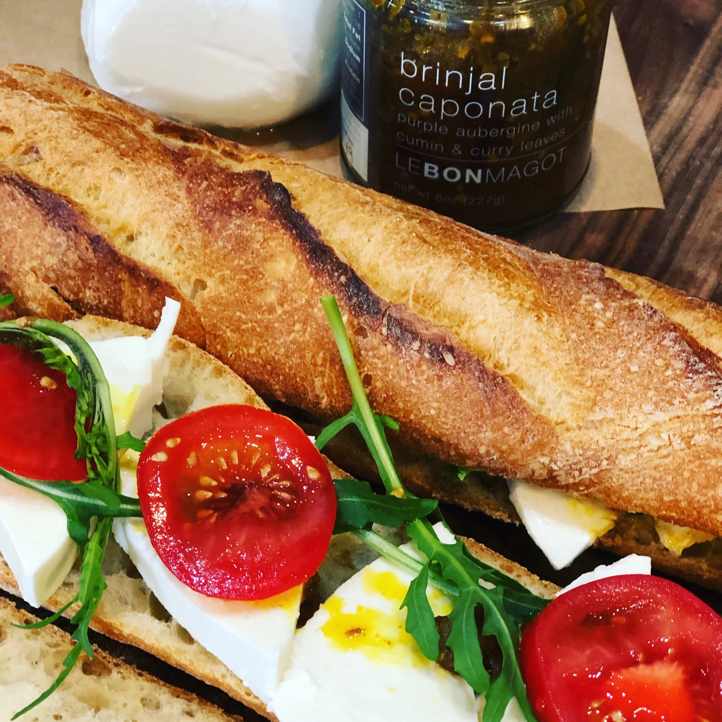 Our Sandwich of the Day changes, well, daily. We’ll always have a veg option…