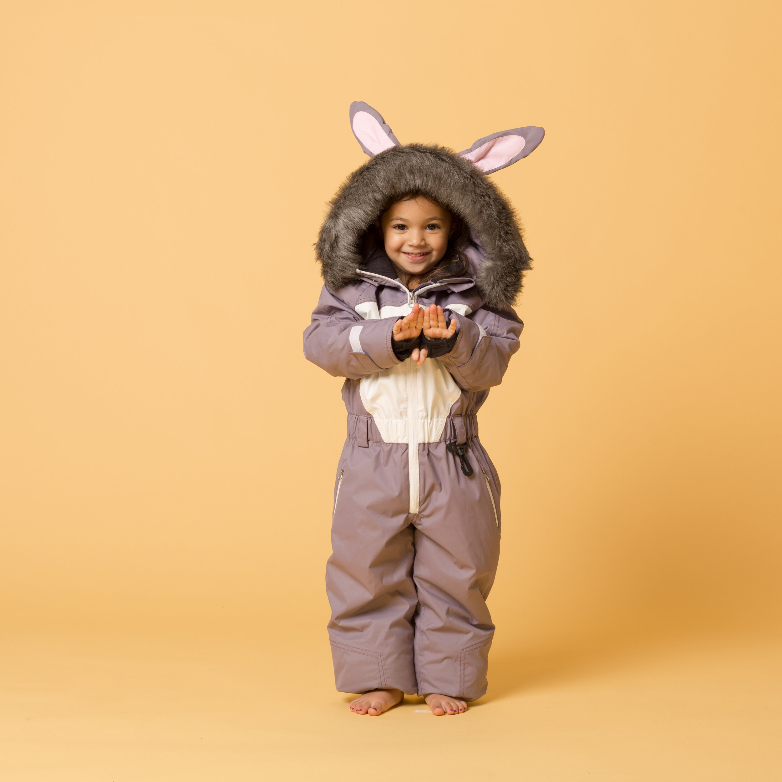 Kids Eco-Friendly Snowsuit - Bunny 