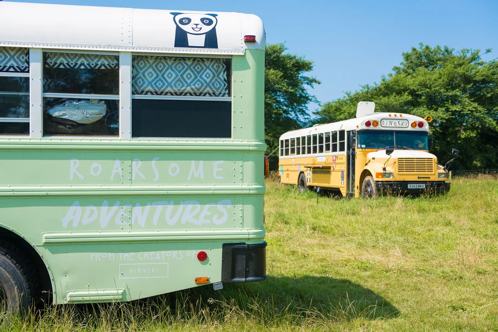 School Bus Staycations & Roarsome