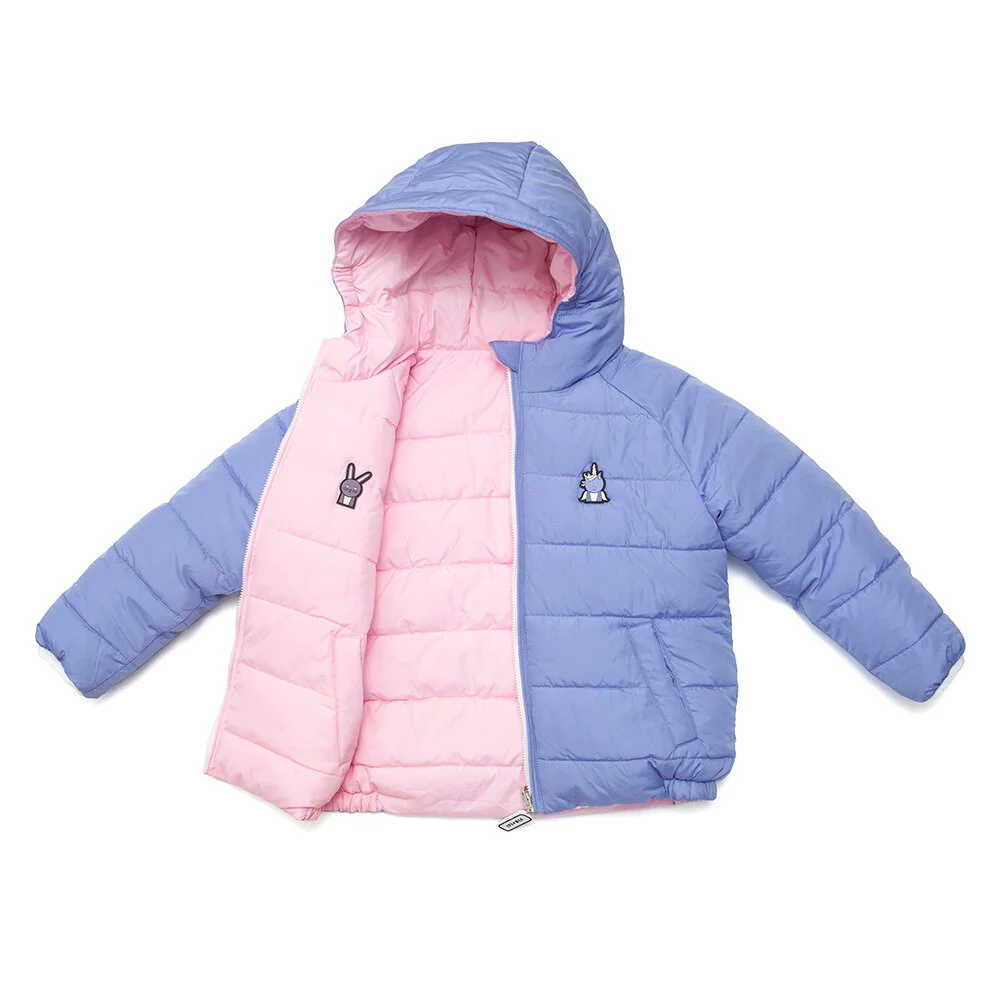 unicorn puffer jacket
