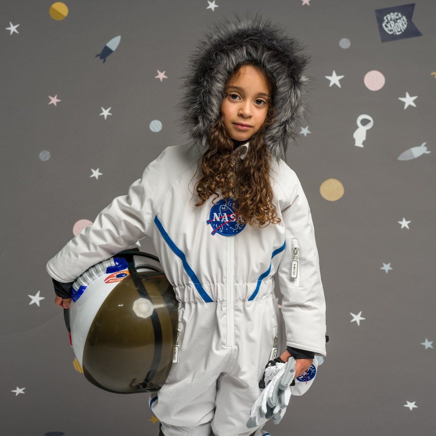 Kids Snowsuit - NASA Space Themed - Roarsome