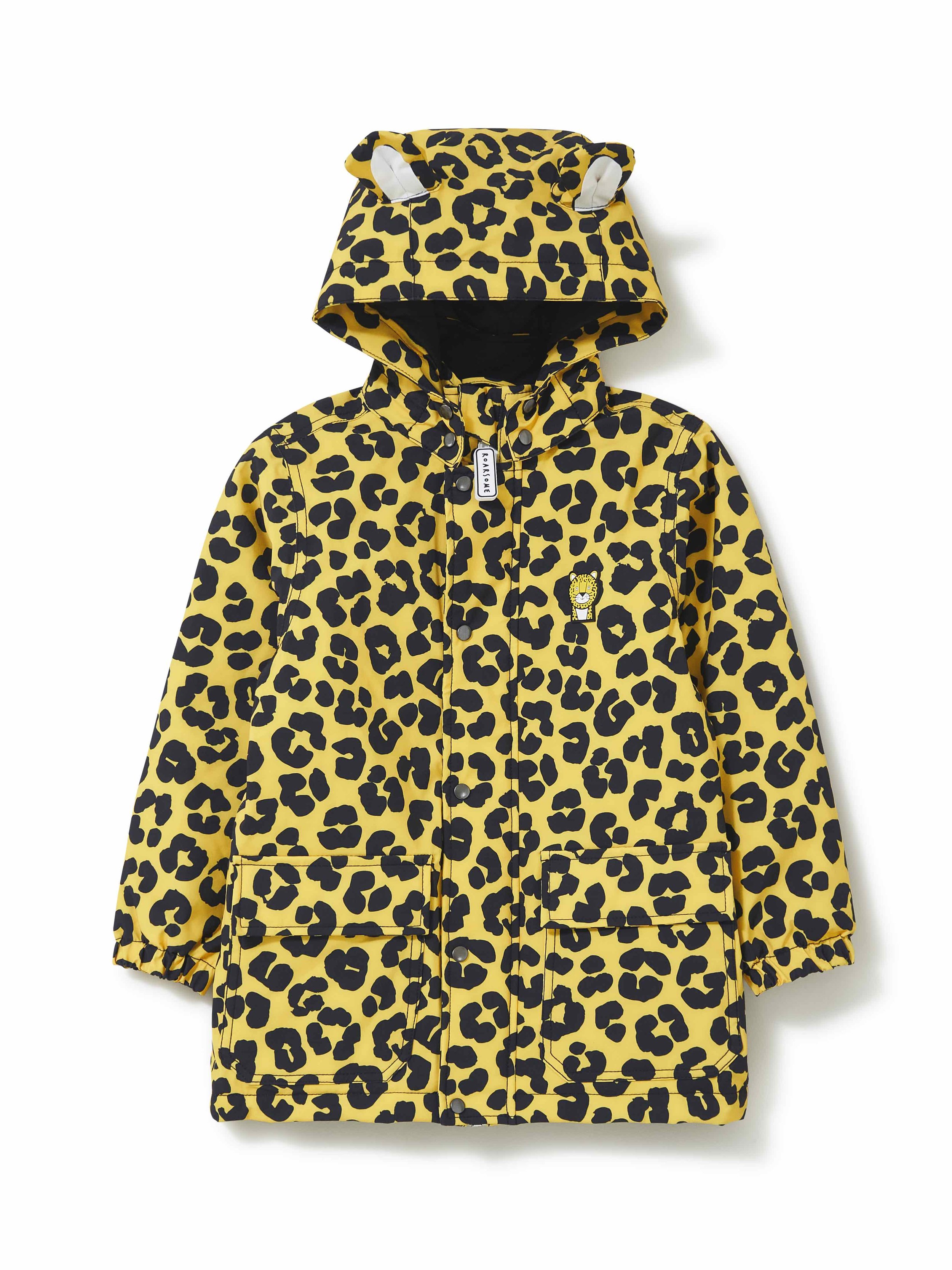 Kids Leopard Everyday Coat - Eco-Friendly - Roarsome