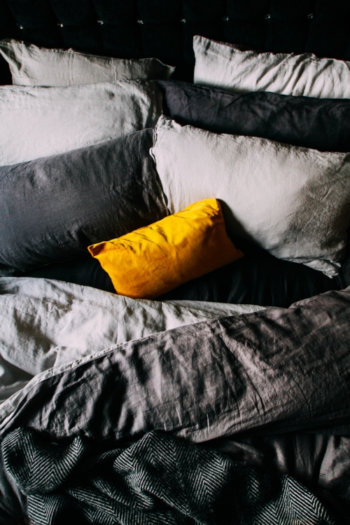 Not ironed for relaxed feel