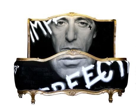 Jimmie Martintake at iconic photographs of Terry O’Neill’s - like this Al Pacino bed