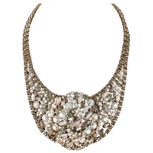 Handsome and sophisticated rhinestone collar, 1950s