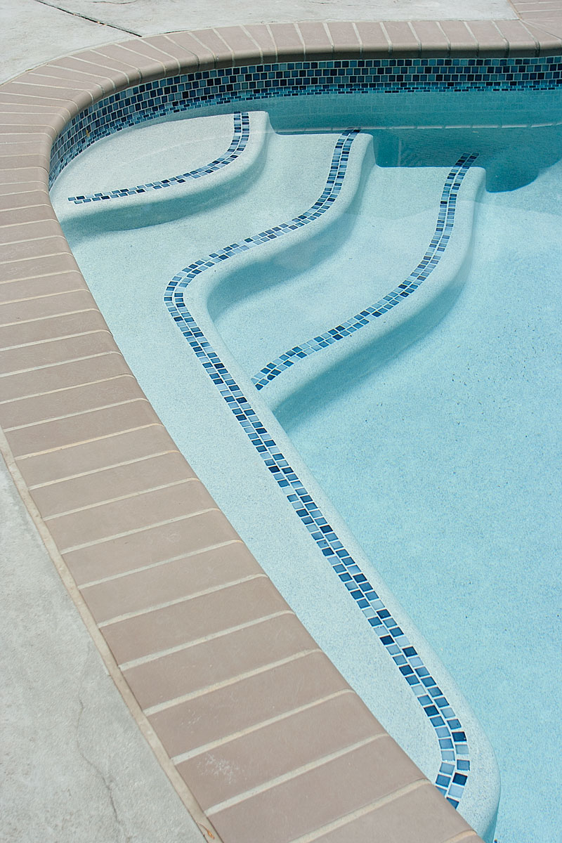 New Jersey pool steps renovation