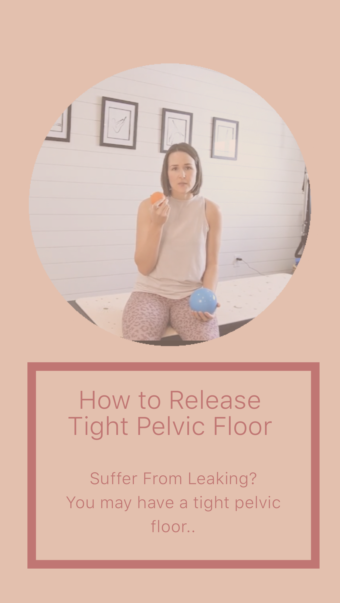 How to Release Tight Pelvic Floor