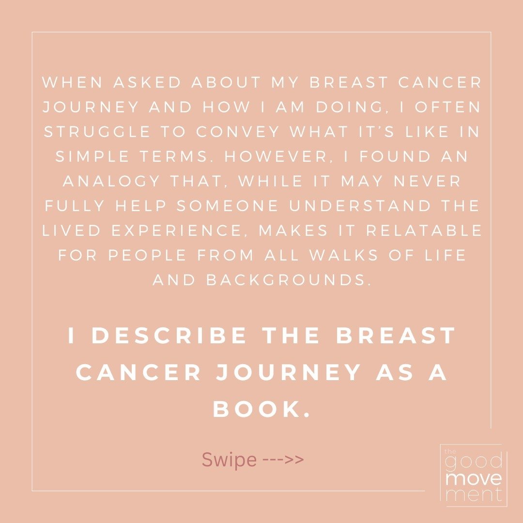 When asked about my #breastcancer journey and how I am doing, I often struggle to convey what it&rsquo;s like in simple terms. However, I found an analogy that, while it may never fully help someone understand the lived experience, makes it relatable
