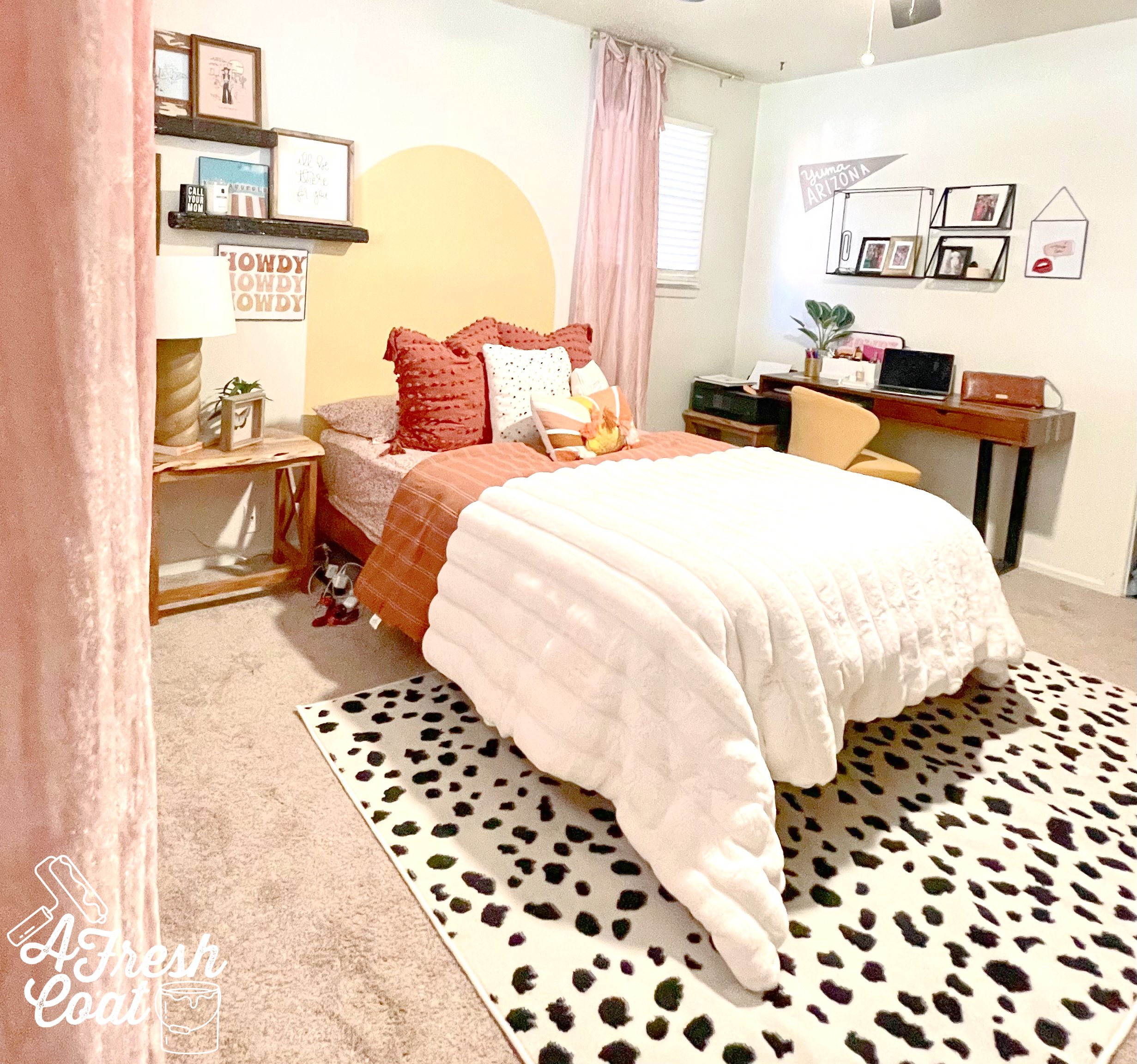 BOHO BEDROOM REVAMP-The College House