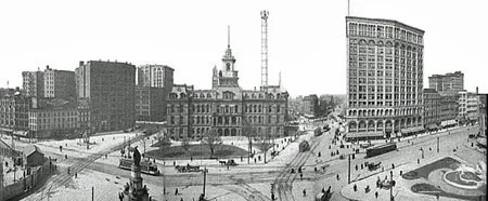 Detroit, 1906. From the Library of Congress, Prints & Photographs division, the Detroit Publishing Company Collection .