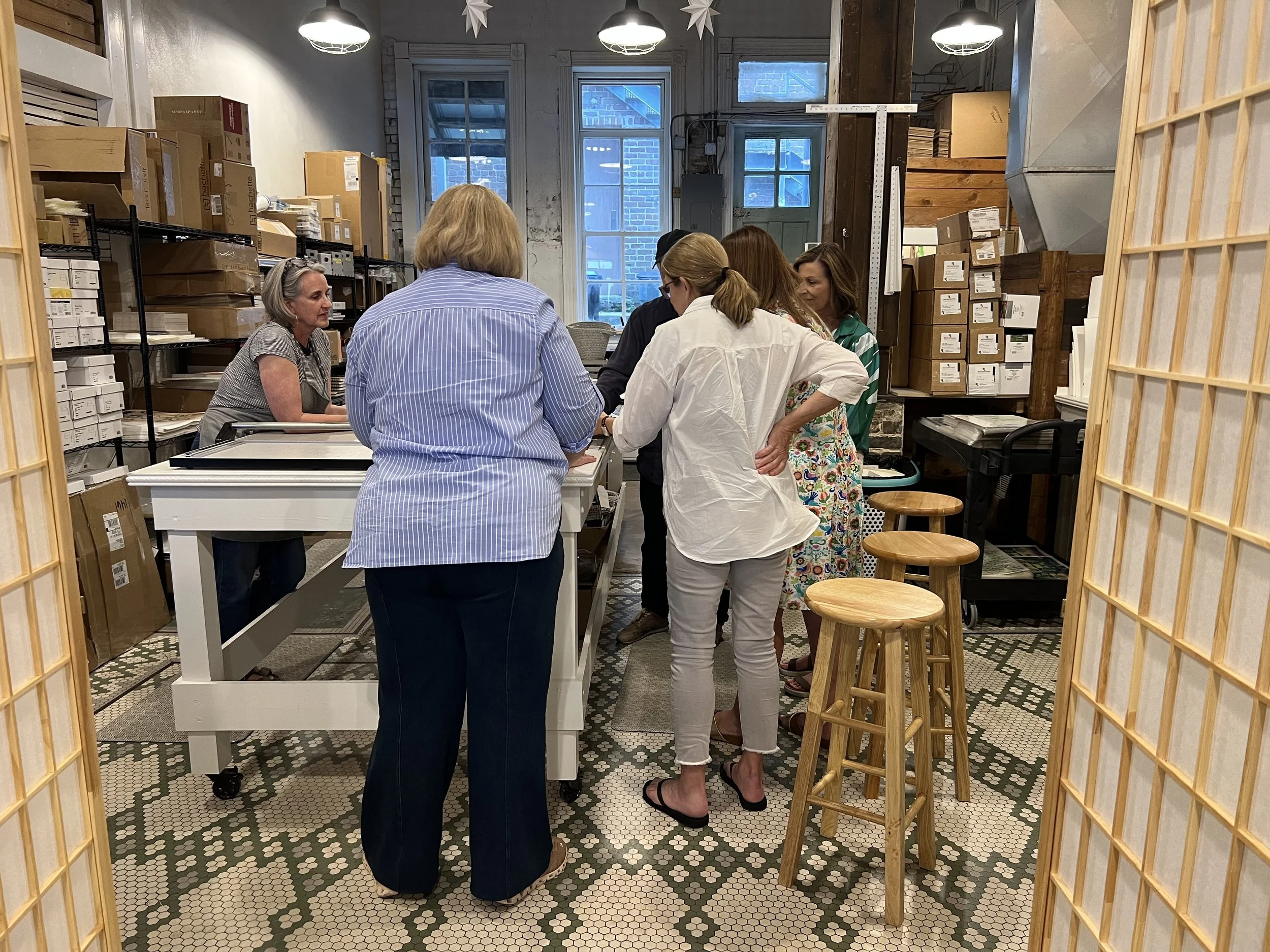 Field Trip to the Paper Shop