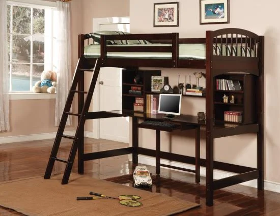 Twin Workstation Bunk Bed 
