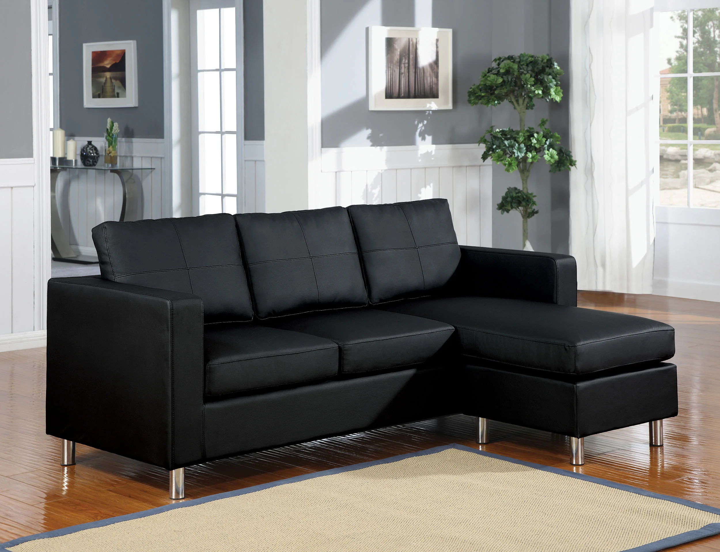 Reversible Chaise Sectional Item#15068A