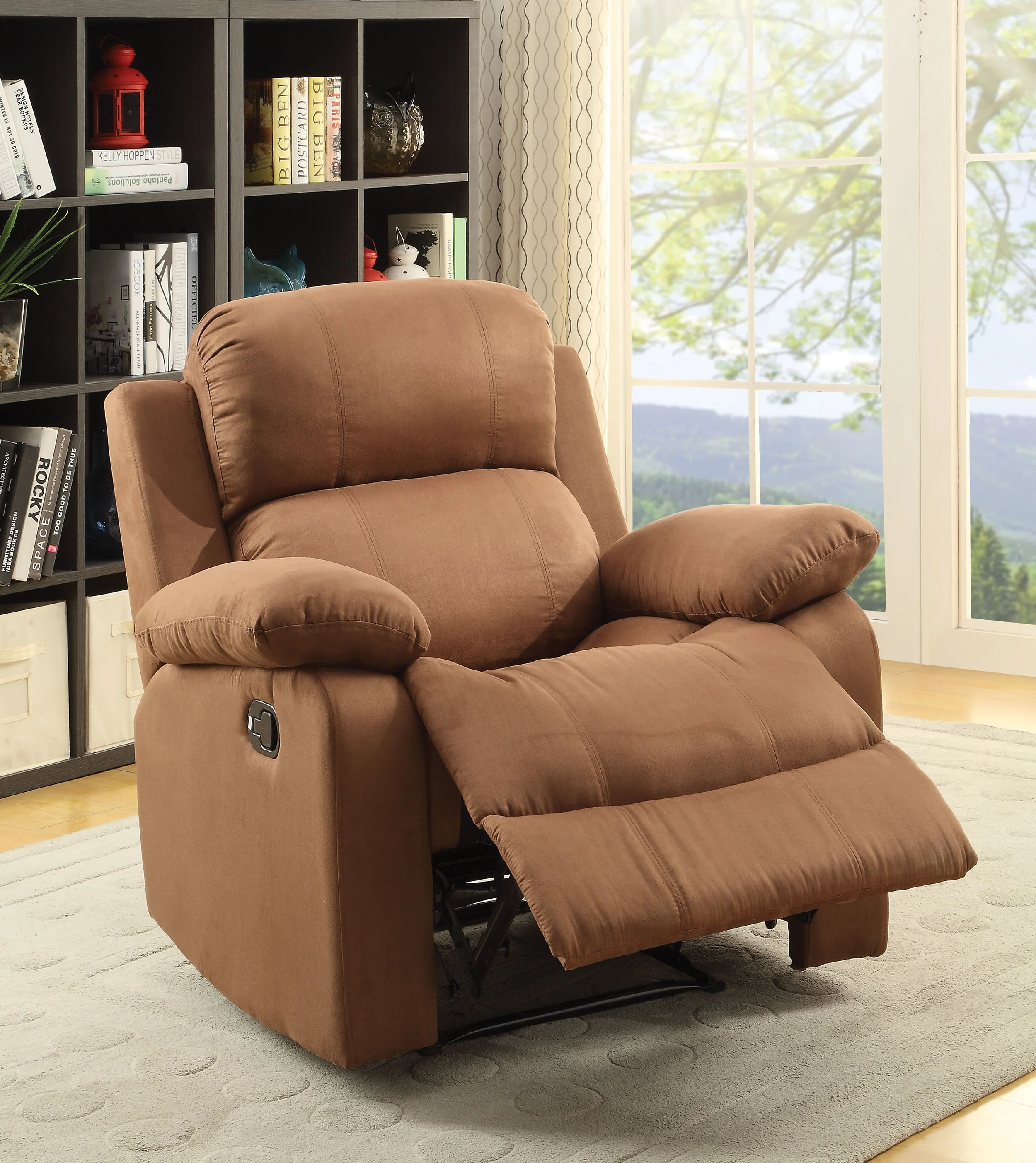 Recliner Chocolate Microfiber