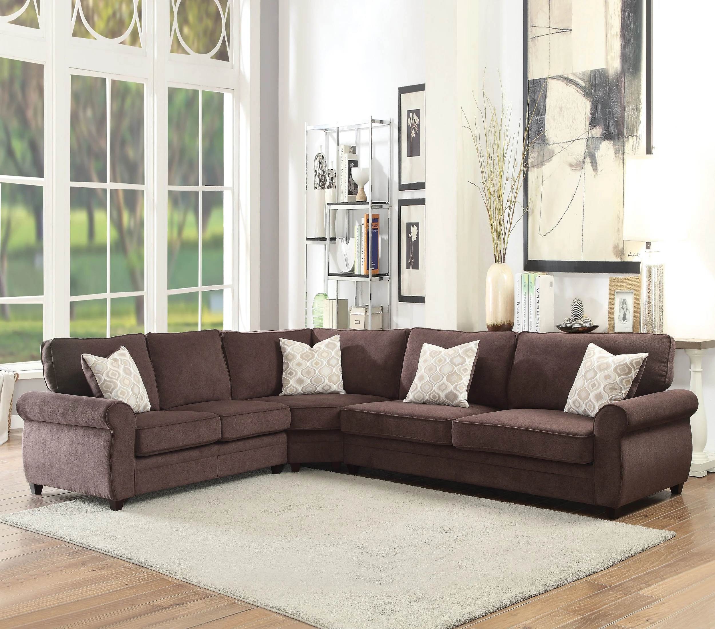Sectional Sofa w/Sleeper