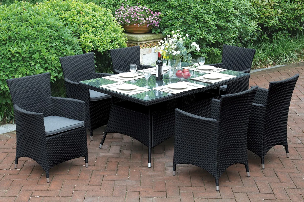 7Pc Outdoor Patio Table Set