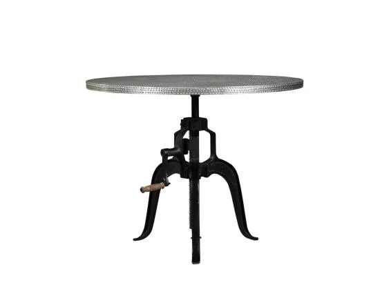 Metal Crank Table
