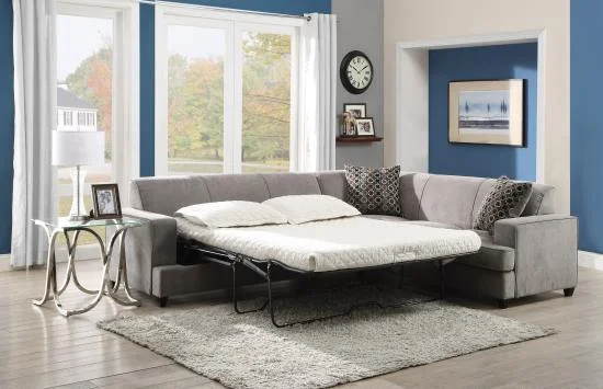 Sectional with pull-out bed