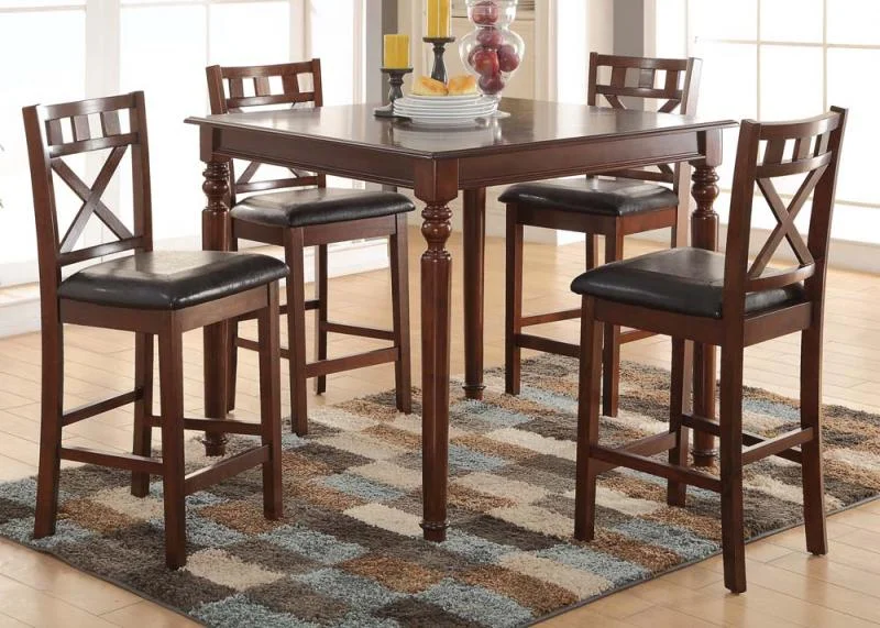 5Pc Counter Height Set