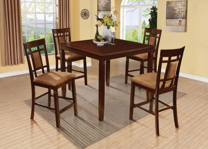 5Pc Counter Height Dining Set