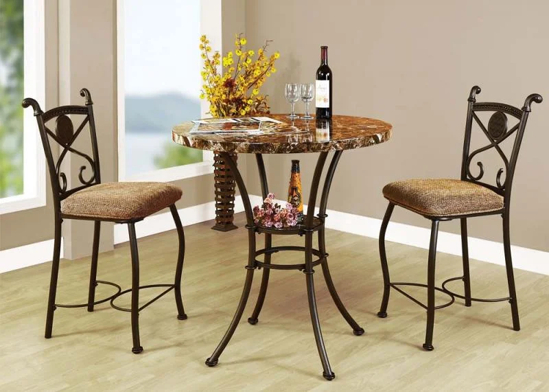 3Pc Counter Height Set