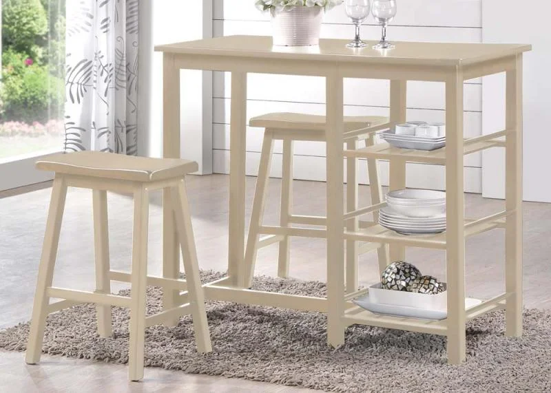 3Pc Counter Height Set