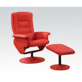 2-PC Recliner Chair & Ottoman