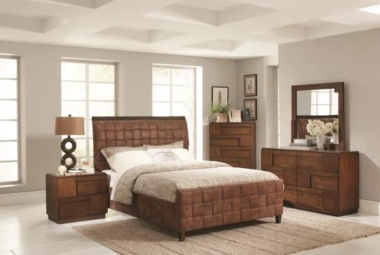 Modern Upholstered Bed