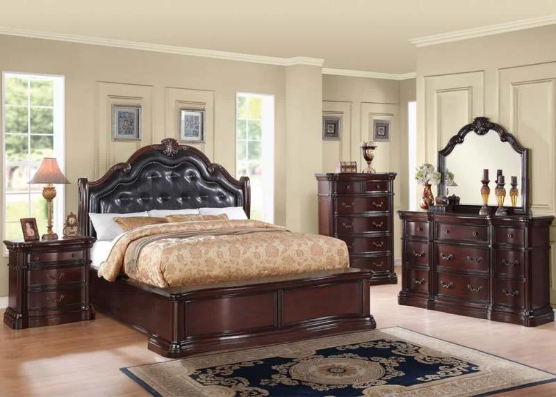 Veradisia Dark Cherry/Black PU Set