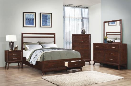 mid century modern bedroom set