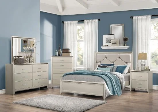 Silver Bedroom Set
