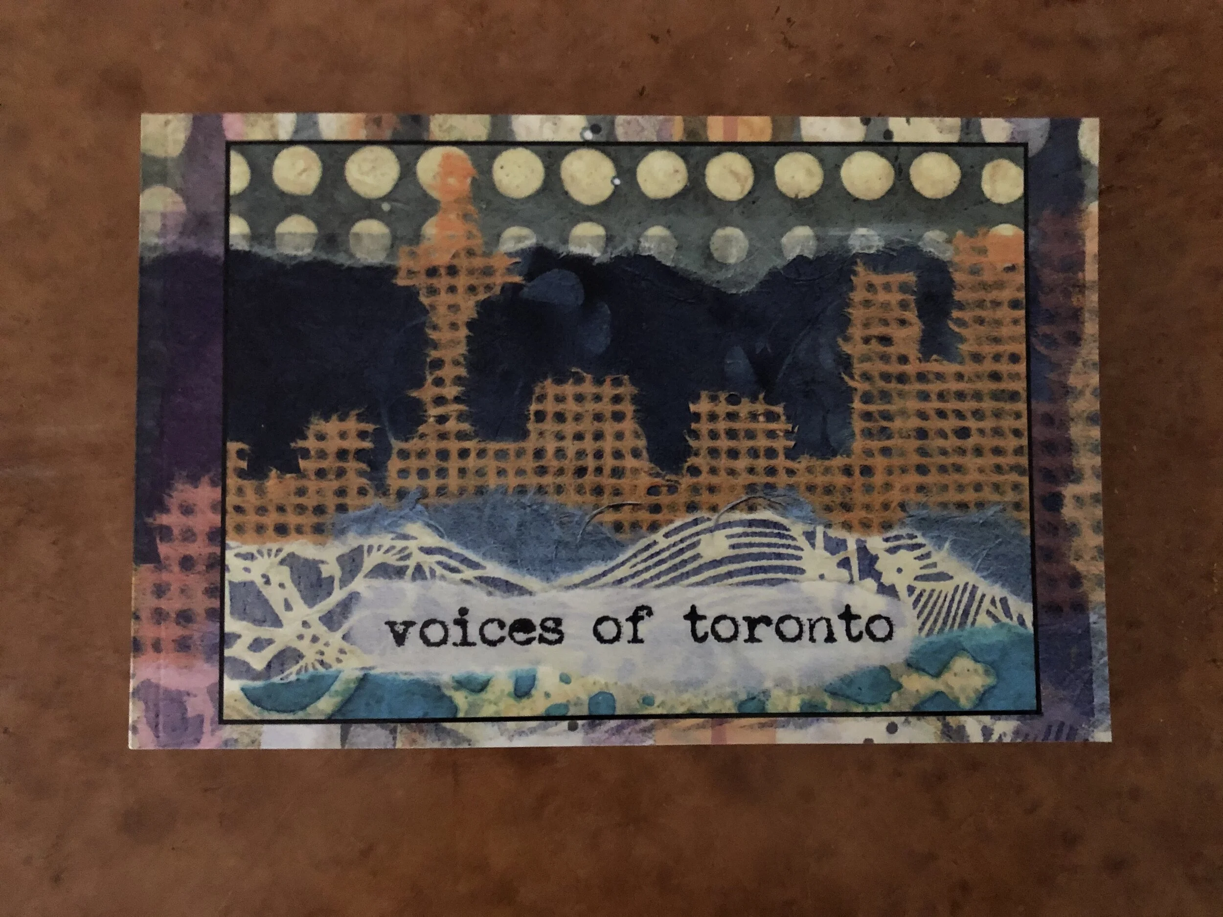 Voices of Toronto book