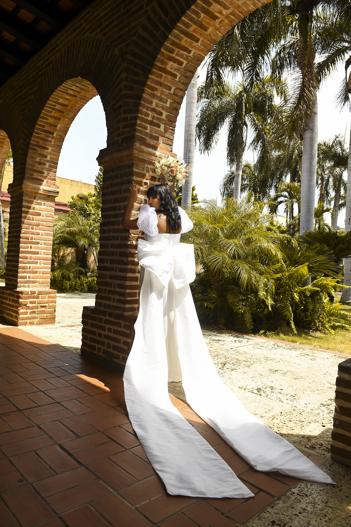 Vestido de novias perfecto para sesión de fotos