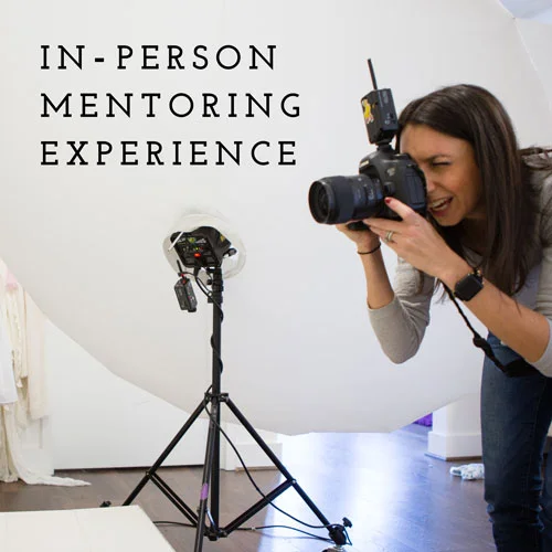 BONUS MATERIALS: Customizable Welcome guide AND Prep guide for your area of interest to use with your clients. NOTE: If you choose to share your mentoring experience with another photographer (2:1), the total would be $999. If you choose to share with two other photographers (3:1), the total would be $1399.