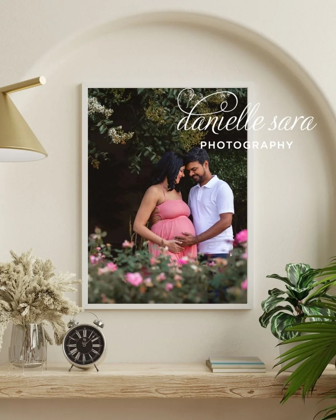 Flower Filled Outdoor Maternity Session | DMV Maternity Photographer