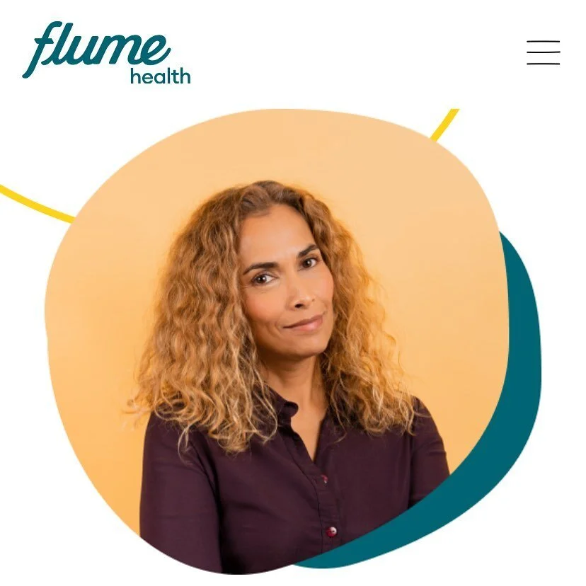 Currently portraying a Flume Health Advisor on their website.
#murieldonnelly#flume#health#model