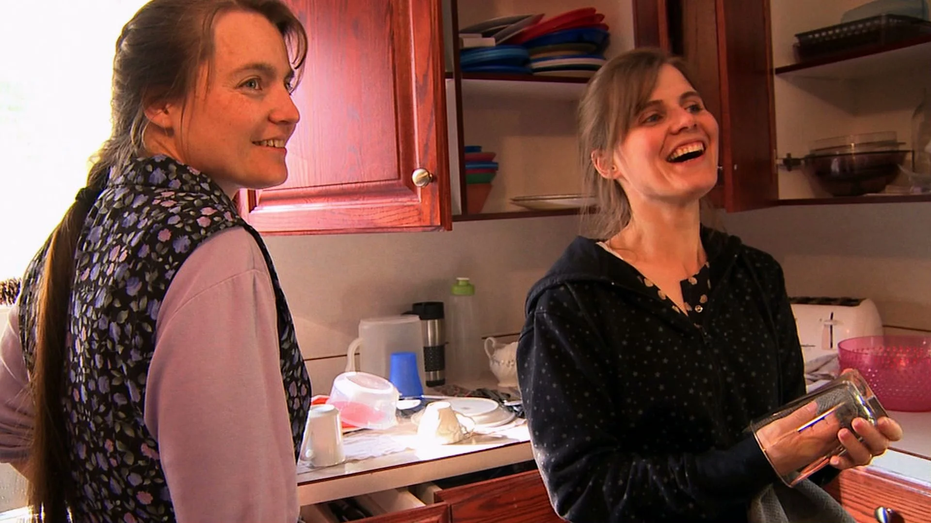 Two of the Blackmore women. In all, Winston has more than 23 sister-wives but the family is circumspect as to the exact number.