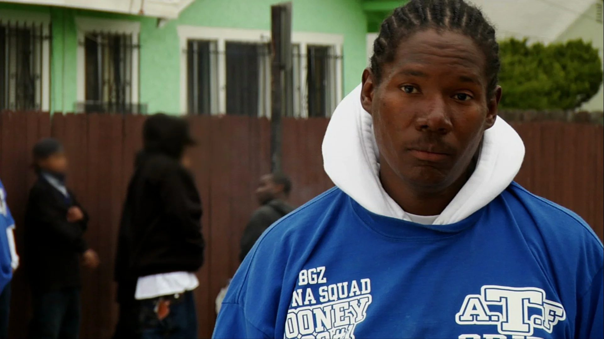 Poo is looked up to as a father figure by his little homies. And like many in Compton, his journey into gang life began when his big brother was killed in a gang drive-by.