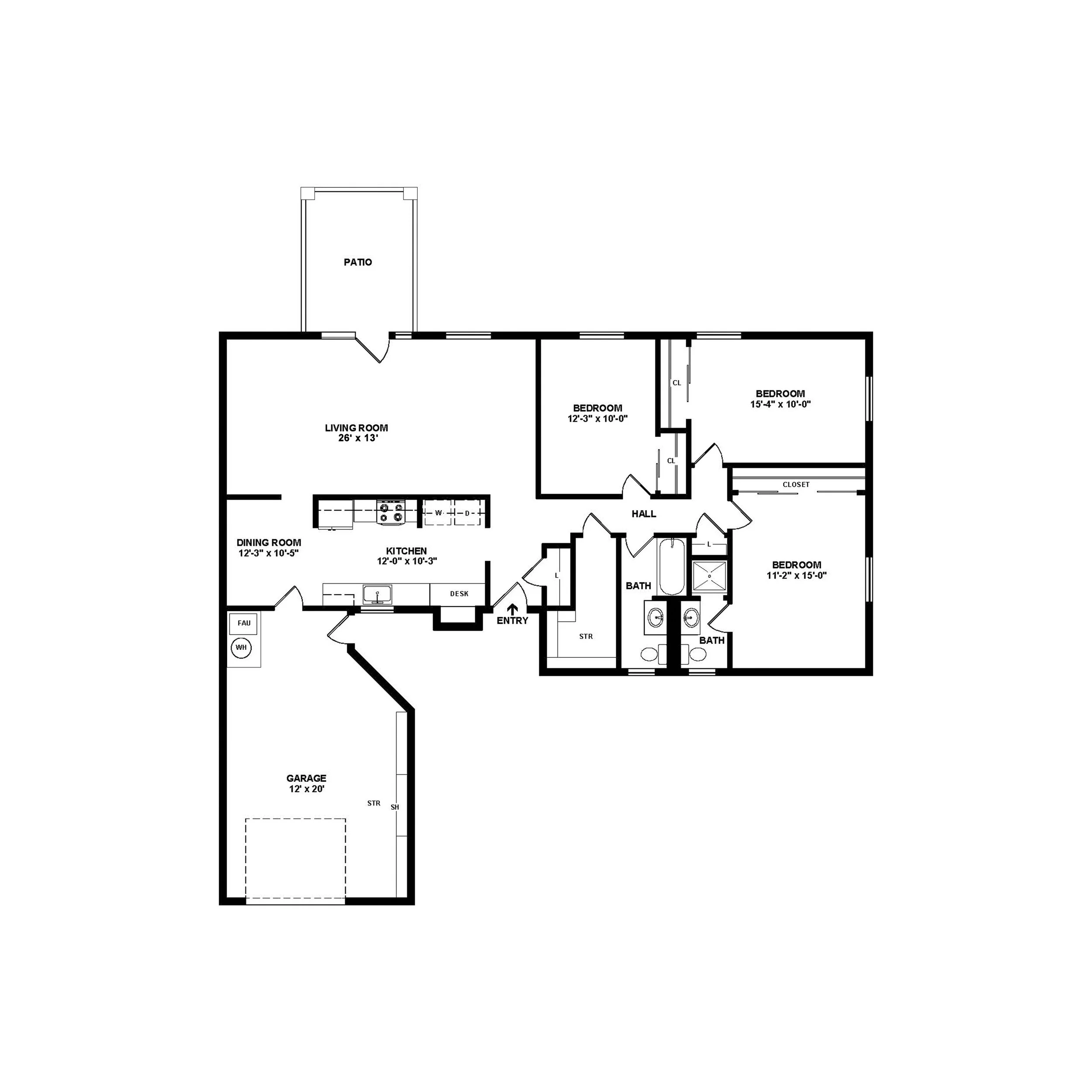 Floor Plans Gallery — The Villages at Fort Irwin