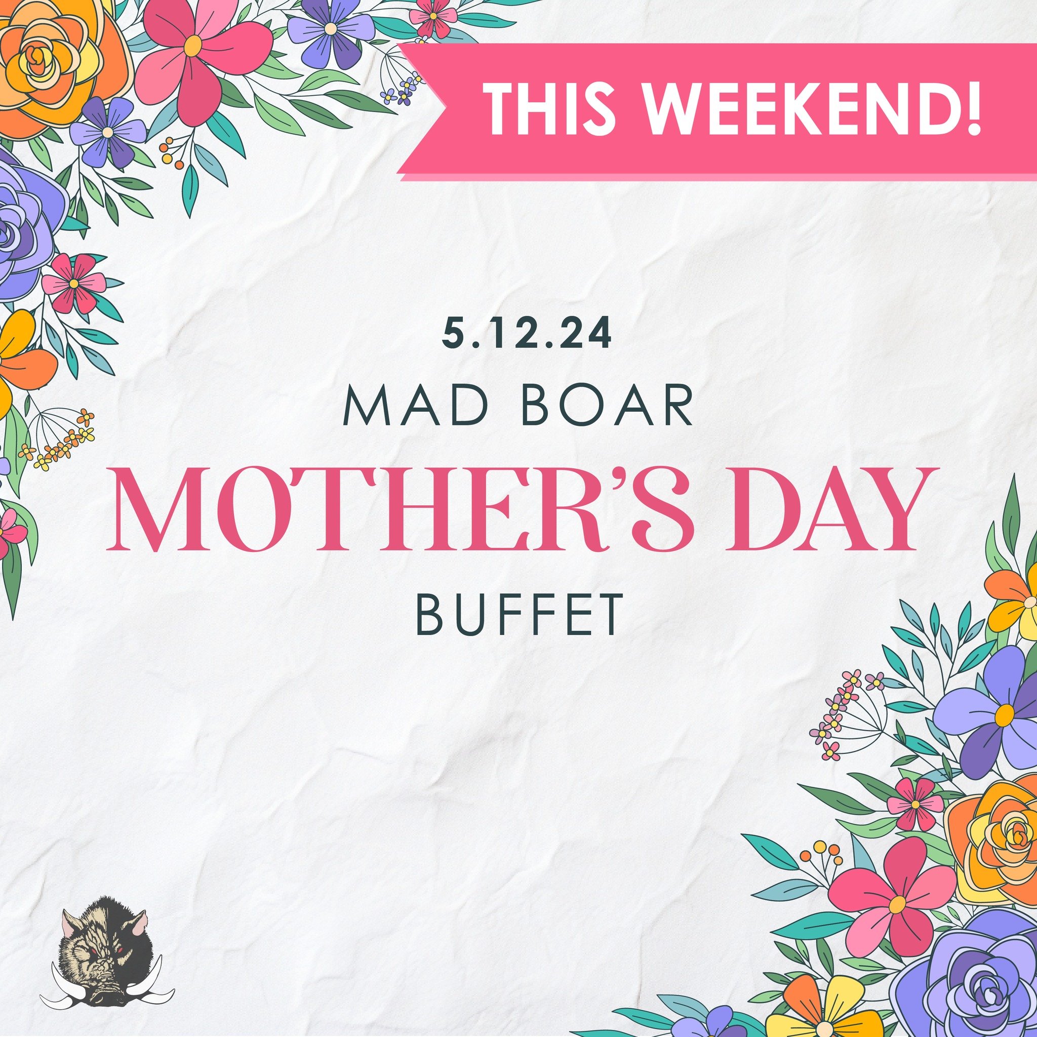 Why stress about cooking when you can celebrate with us? Reserve your spot for a stress-free and delicious Mother's Day meal this weekend! Link in bio.

#madbaornc #wallacenc #exit385 #mothersdayspecial #mothersdaytreat #mothersdaylove #mothersdaylun