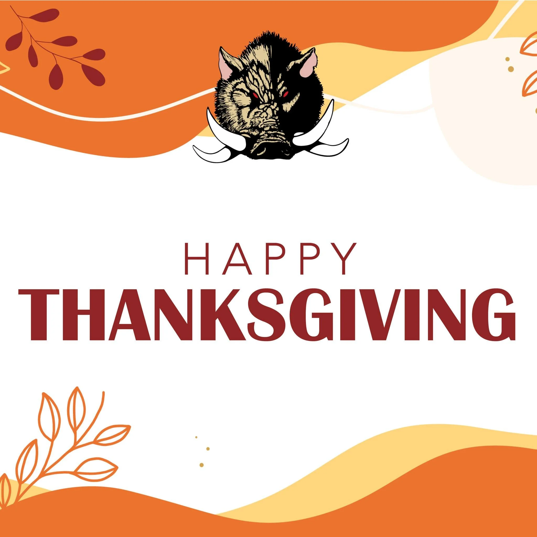 Happy Thanksgiving from the Mad Boar crew! 🦃🧡 Wishing you a day filled with good food, good company, and plenty to be thankful for.

#wallacenc #happythanksgiving #madboarnc