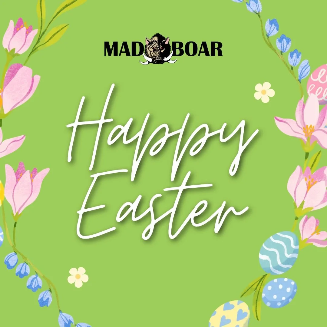 Wishing you a Happy Easter from the Mad Boar crew! 🐰🌷

#MadBoarRestaurant #MadBoarPub #HappyEaster #EasterEats #GoodFoodGoodTimes #PubVibes #EasterAtTheBoar #LocalFlavor #FeastwithUs