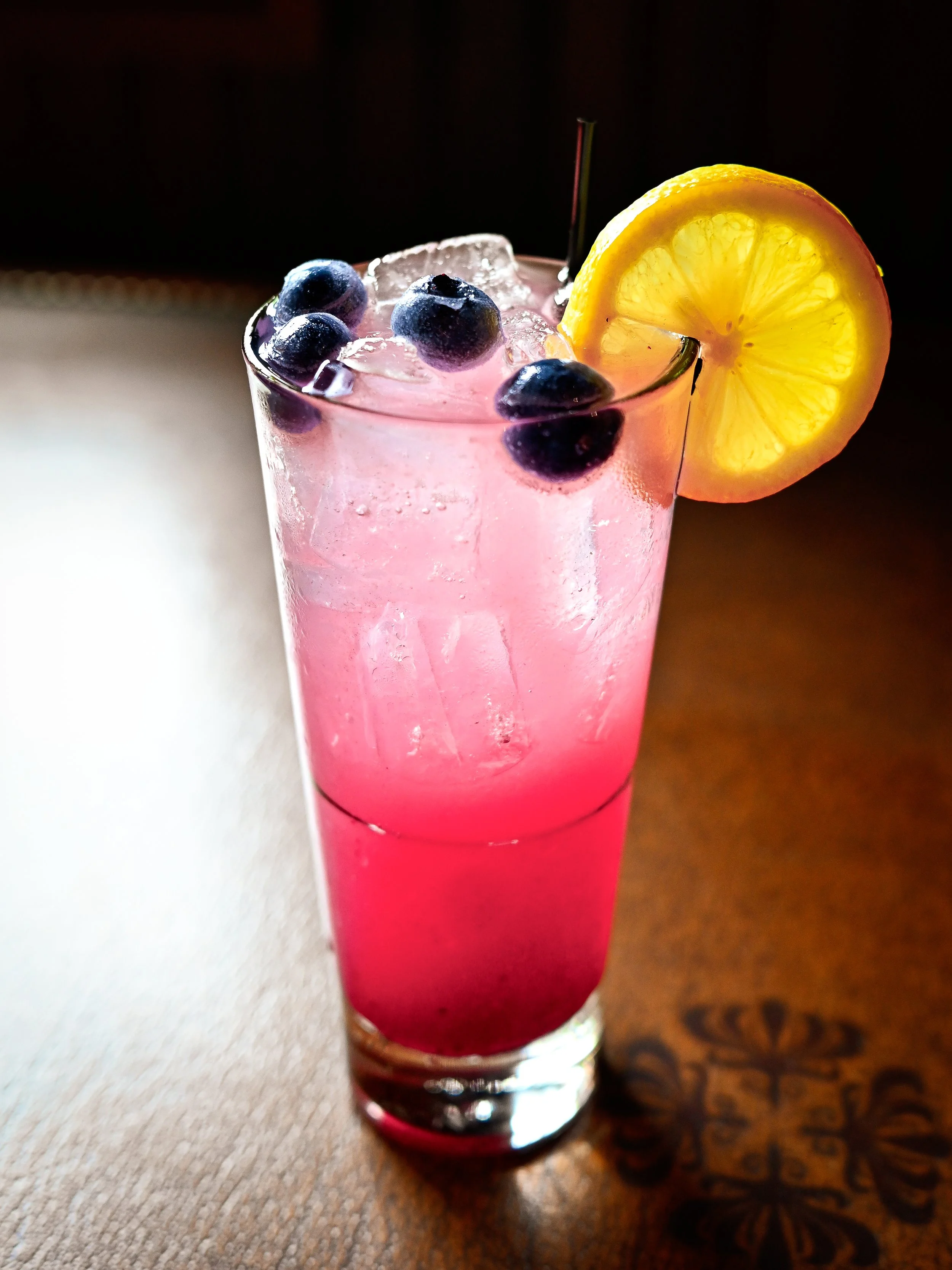 Blueberry Lemon Fizz