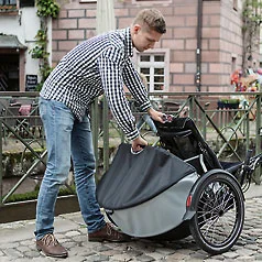120l Roller-Rack gepäcktaschensystem am Kettwiesel