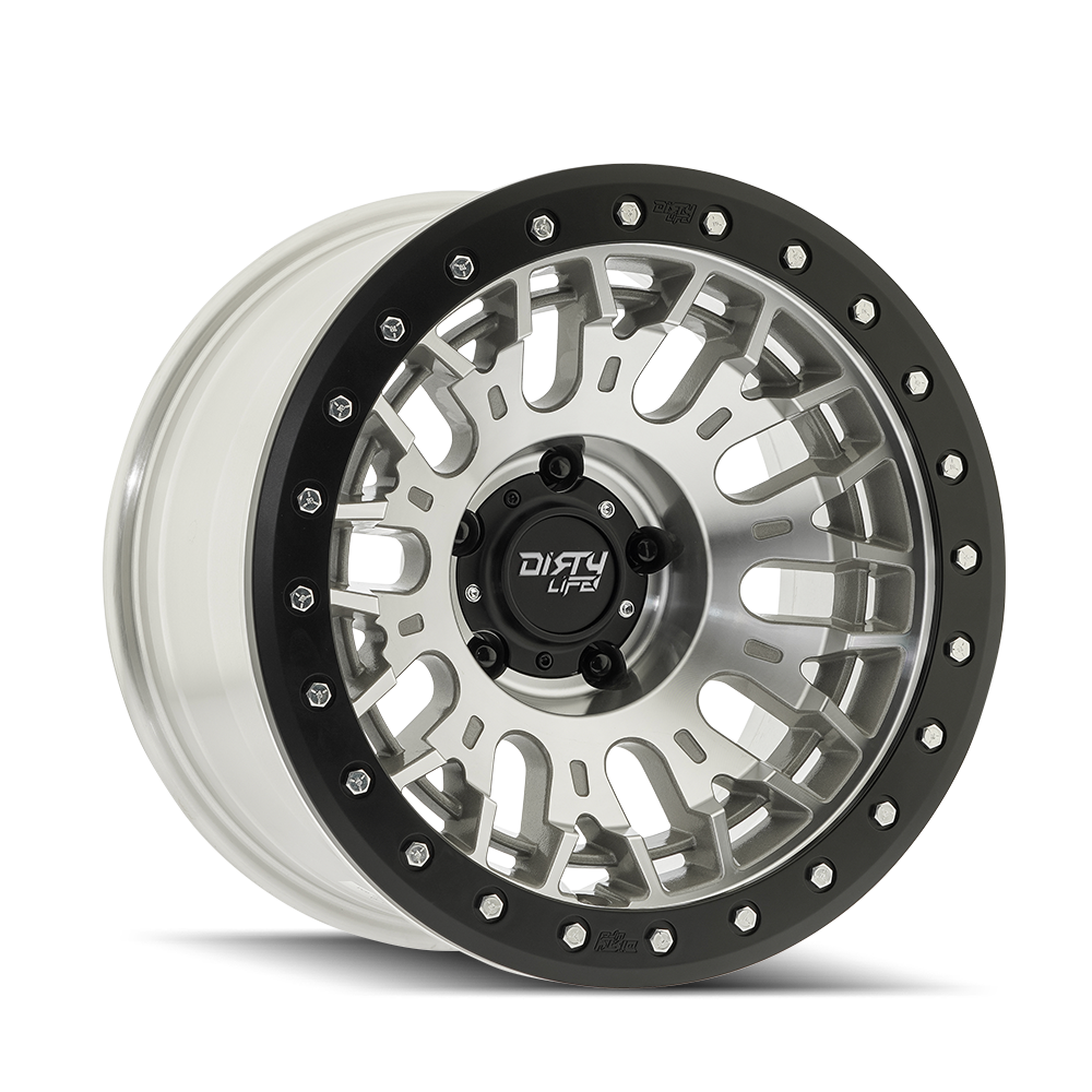 Machined  W/ Simulated Beadlock Ring