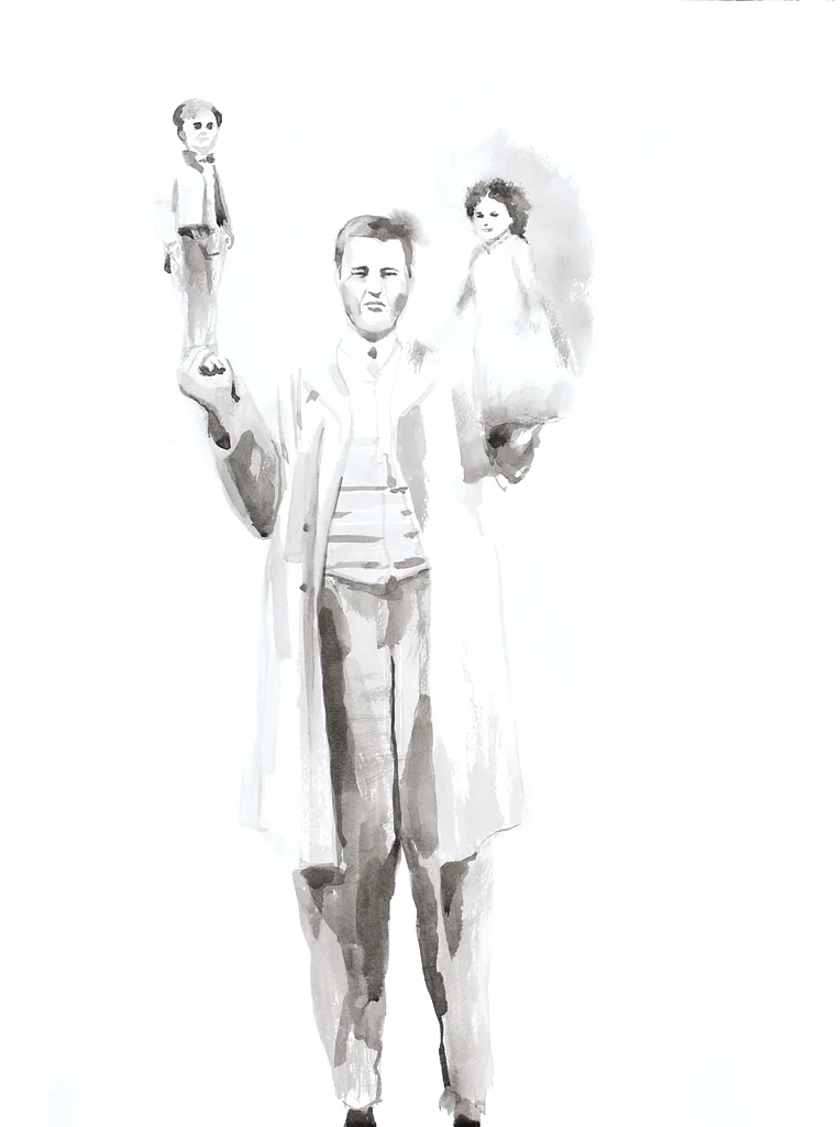 GIANT Ink on paper , 24"× 18" , 2008