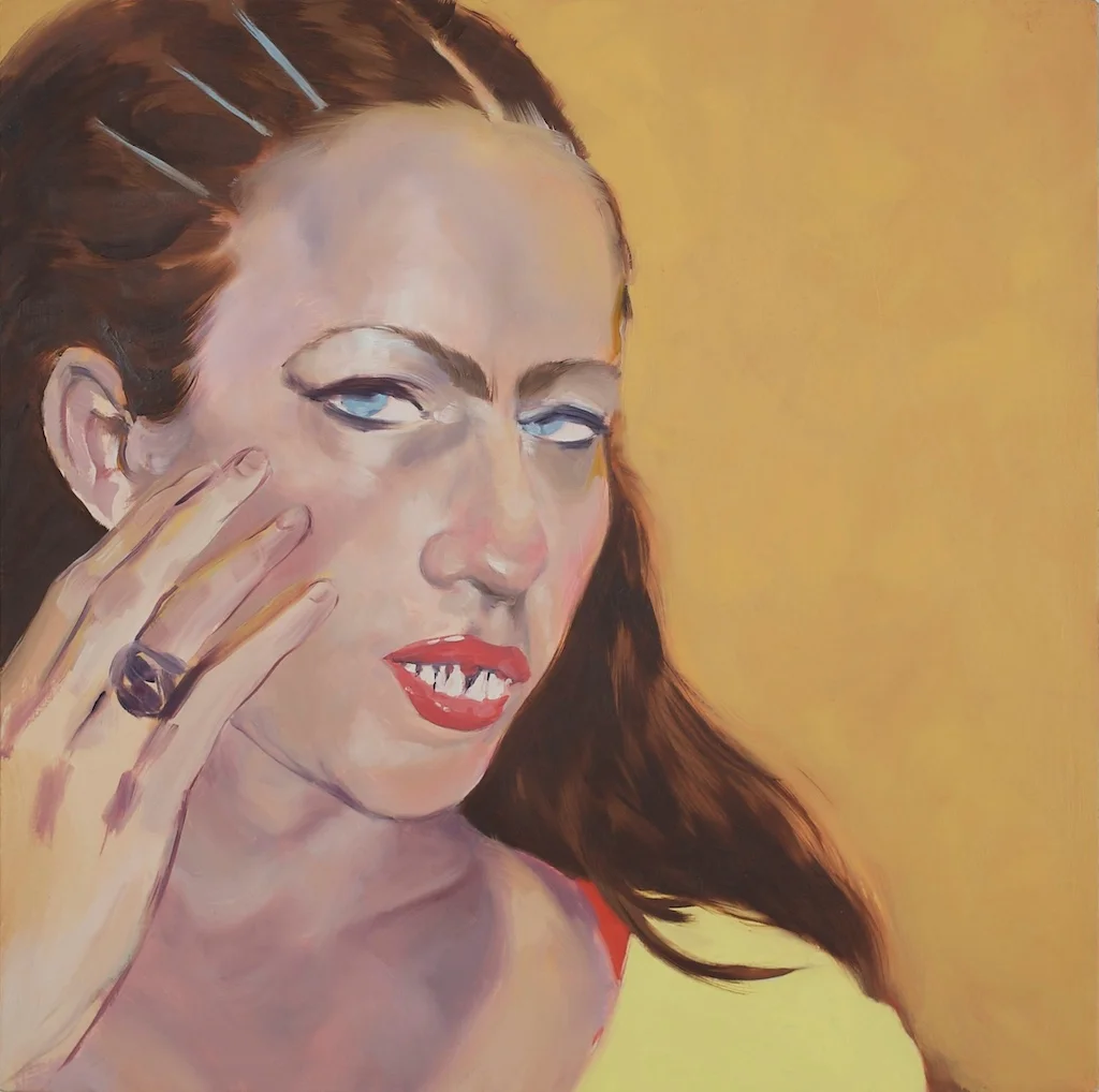 MAMA T Oil on canvas , 23"× 23" , 2007