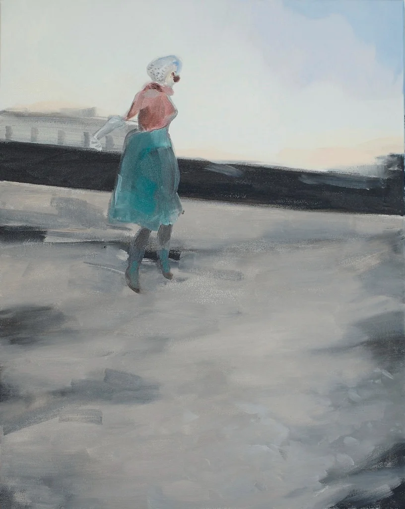 ROMP Oil on canvas , 20"× 16" , 2008