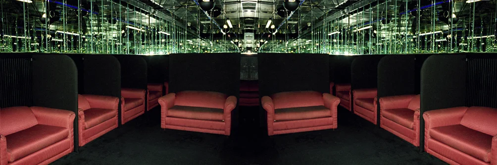 COUCHROOM (DIPTYCH) digital prints , 32"× 96" , 2004